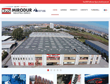 Tablet Screenshot of mirodur.com